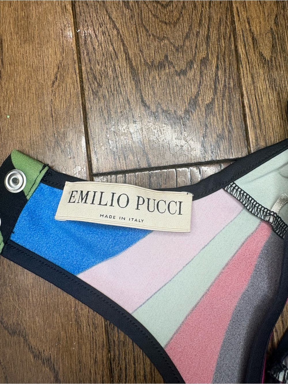 Emilio Pucci Women’s Multicolor Graphic Swim Dress - Pink/Red/Blue - Picture 2 of 6